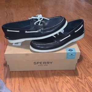 A/O 2-Eye Sperry Navy Size 11